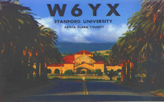 [W6YX QSL Card]